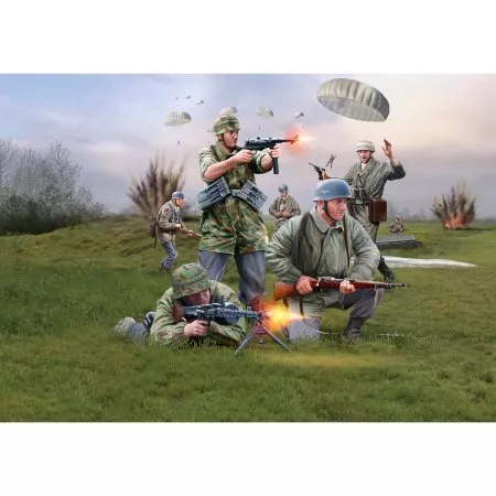 Revell - German Paratroopers WWII